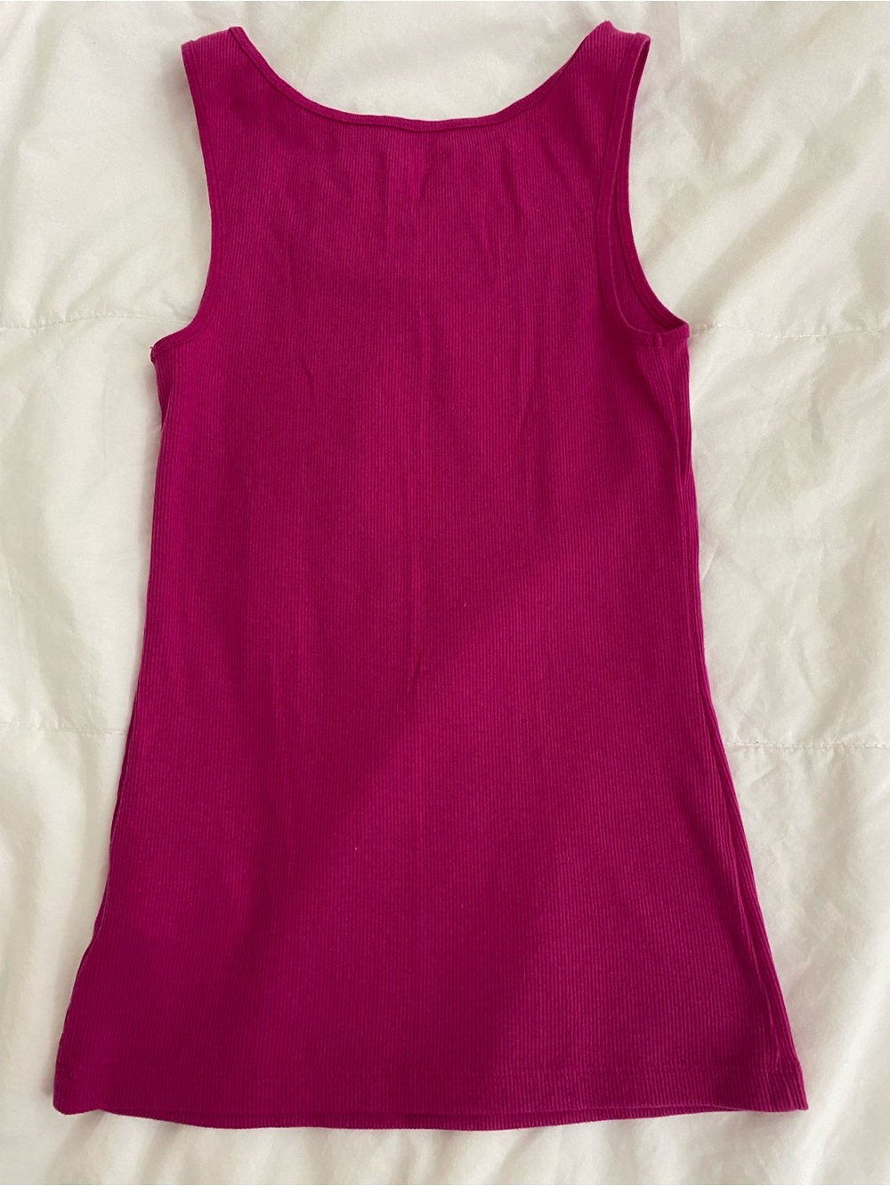 GAP Ribbed Tank Top - Magenta - Picture 3 of 3